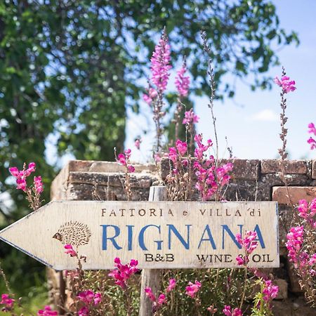 Fattoria Di Rignana Winery Bnb 그레베 인 키안티 외부 사진